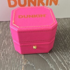 Dunkin' Pink Jewelry Box